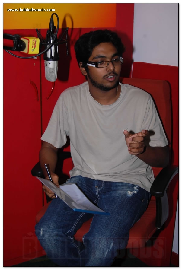 G.V.Prakash Kumar @  Radio Mirchi - Images