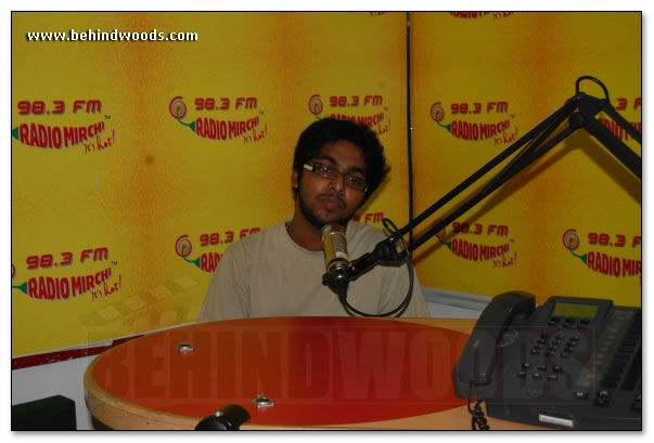 G.V.Prakash Kumar @  Radio Mirchi - Images