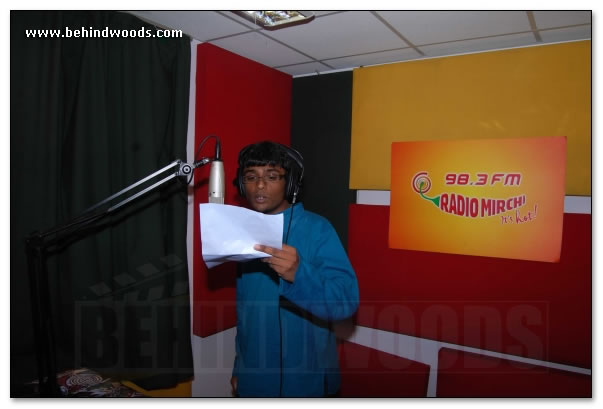 G.V.Prakash Kumar @  Radio Mirchi - Images