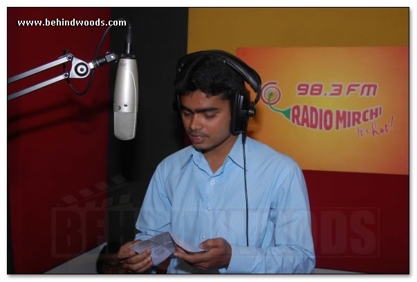 G.V.Prakash Kumar @  Radio Mirchi - Images