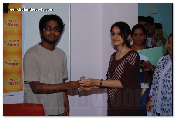 G.V.Prakash Kumar @  Radio Mirchi - Images