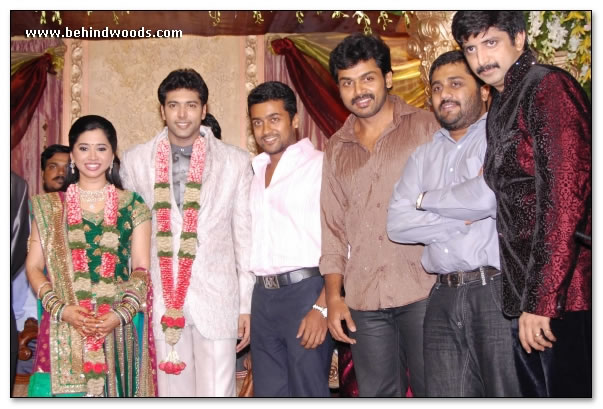 Jayam ravi Reception  Images