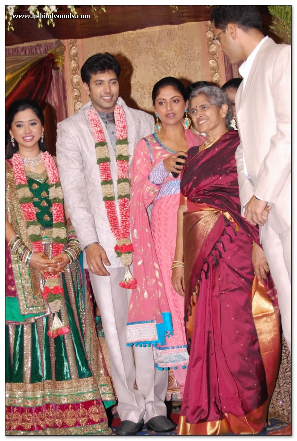 Jayam ravi Reception  Images