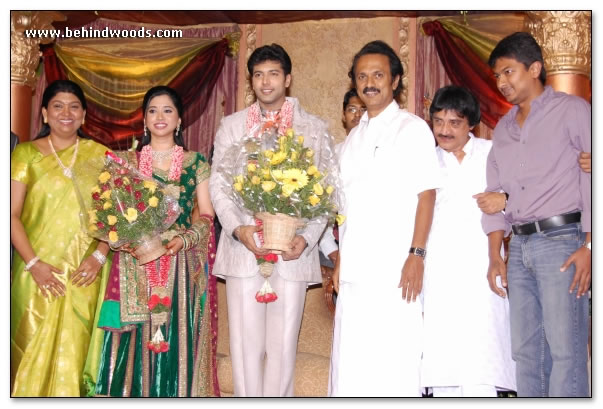 Jayam ravi Reception  Images