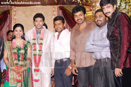 Jayam Ravi Wedding Reception - Images