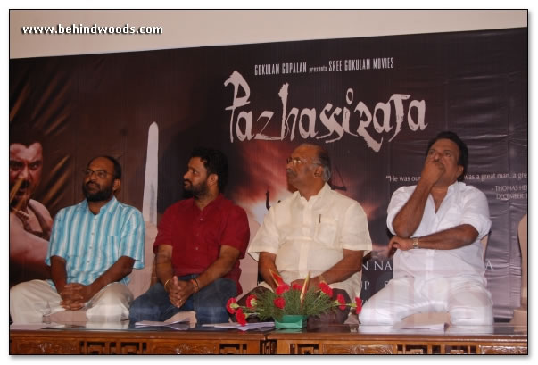 Pazhassi Raja Press meet: Images 