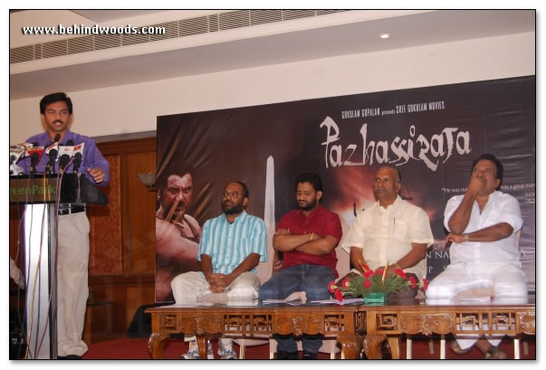 Pazhassi Raja Press meet: Images 