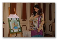 Sri Priyas art exhibition  - images