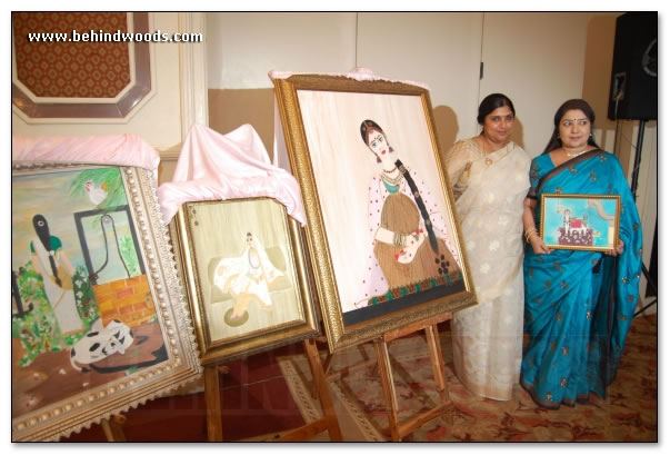 Sri Priyas art exhibition  - images