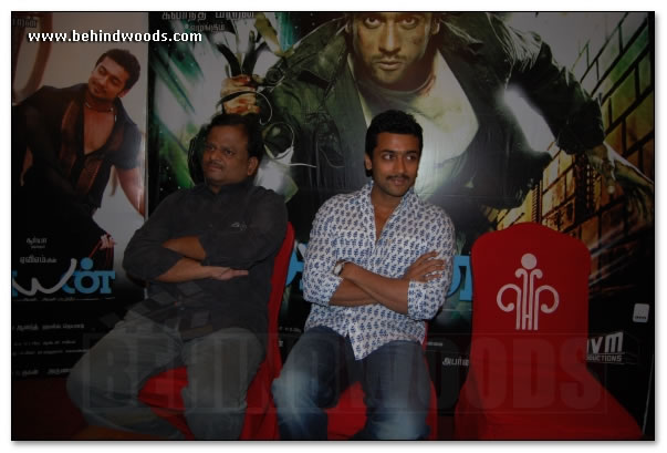 Suriya Press Meet - Images