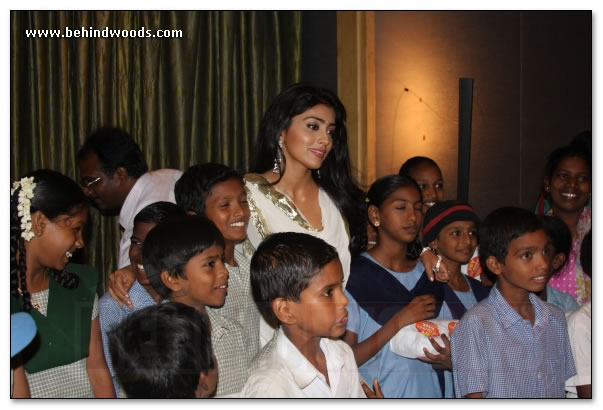 Suriya/Shriya experience the Joy of Giving - images