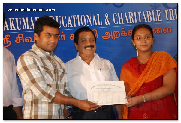 Suriya & family for a social cause  images