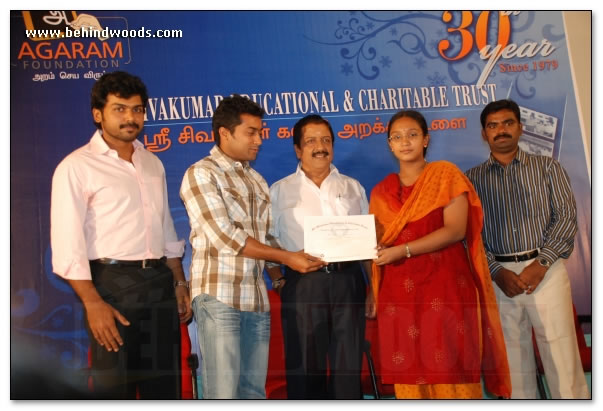 Suriya & family for a social cause  images