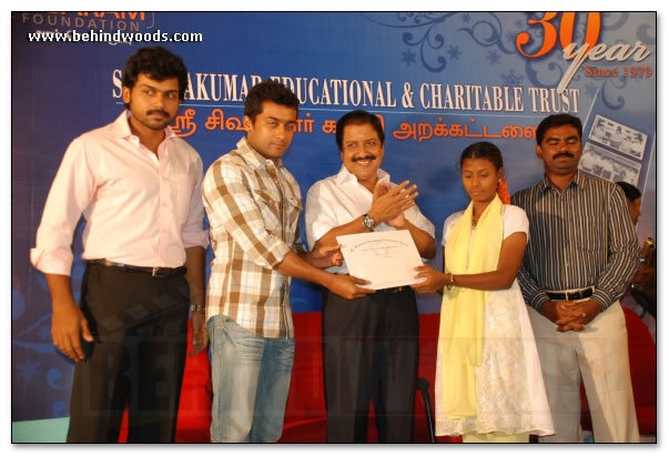 Suriya & family for a social cause  images