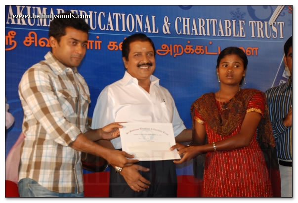 Suriya & family for a social cause  images