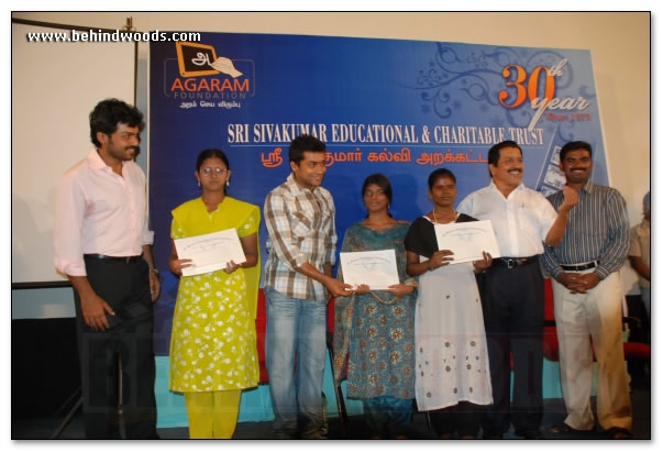 Suriya & family for a social cause  images