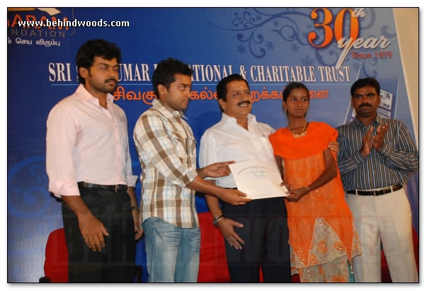 Suriya & family for a social cause  images