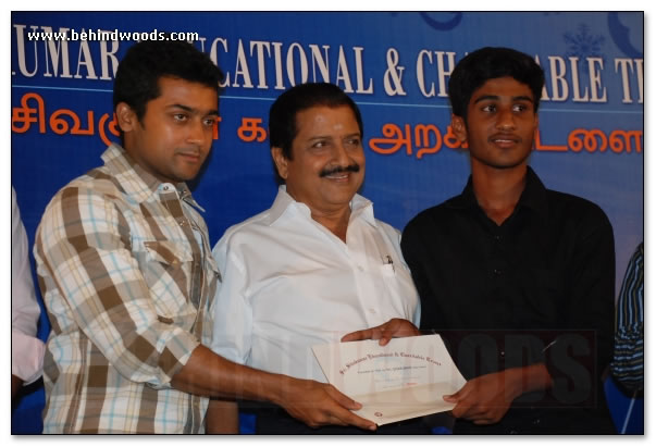 Suriya & family for a social cause  images