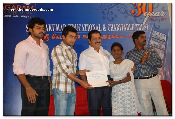 Suriya & family for a social cause  images