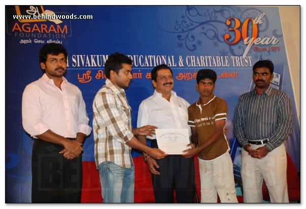 Suriya & family for a social cause  images