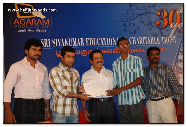 Suriya & family for a social cause  images