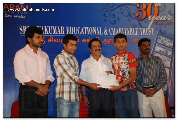 Suriya & family for a social cause  images