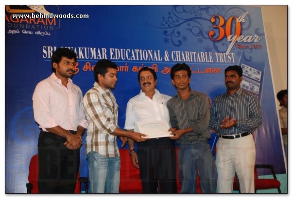 Suriya & family for a social cause  images