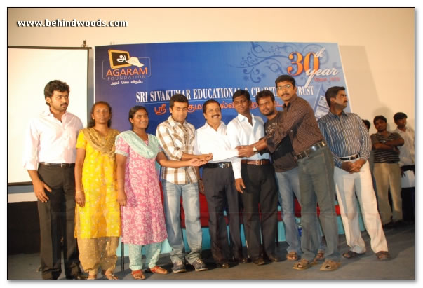 Suriya & family for a social cause  images