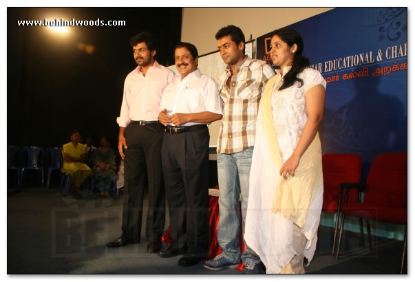 Suriya & family for a social cause  images