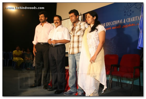 Suriya & family for a social cause  images