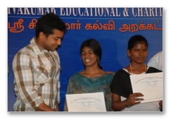 Suriya & family for a social cause  images