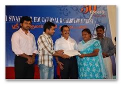 Suriya & family for a social cause  images