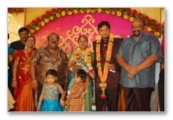 T.P.Gajendran Daughter Reception - Images