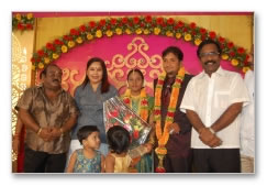 T.P.Gajendran Daughter Reception - Images