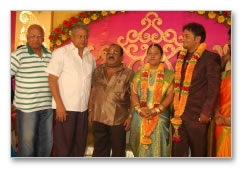 T.P.Gajendran Daughter Reception - Images