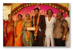 T.P.Gajendran Daughter Reception - Images