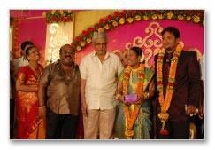 T.P.Gajendran Daughter Reception - Images