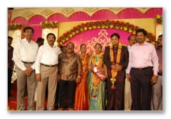 T.P.Gajendran Daughter Reception - Images