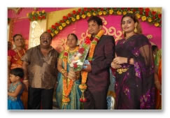 T.P.Gajendran Daughter Reception - Images