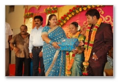 T.P.Gajendran Daughter Reception - Images