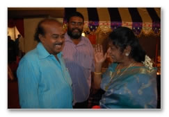 T.P.Gajendran Daughter Reception - Images