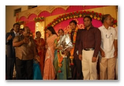 T.P.Gajendran Daughter Reception - Images