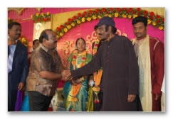 T.P.Gajendran Daughter Reception - Images