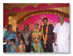 T.P.Gajendran Daughter Reception - Images