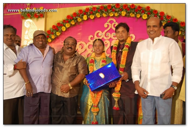 T.P.Gajendran Daughter Reception - Images