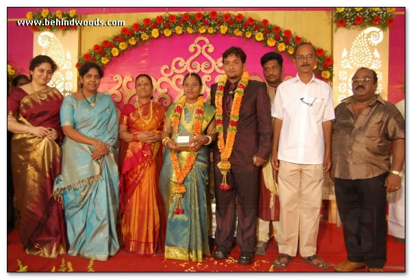 T.P.Gajendran Daughter Reception - Images