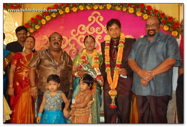 T.P.Gajendran Daughter Reception - Images