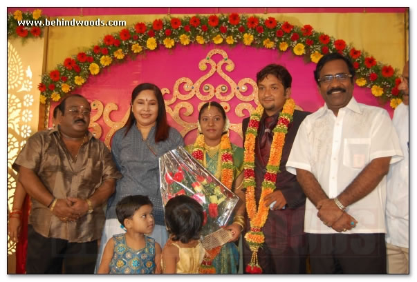 T.P.Gajendran Daughter Reception - Images