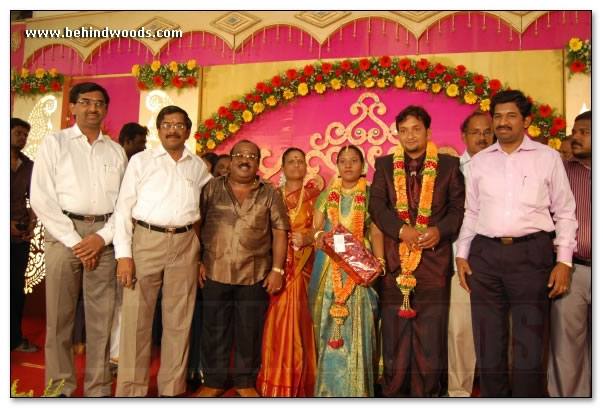 T.P.Gajendran Daughter Reception - Images