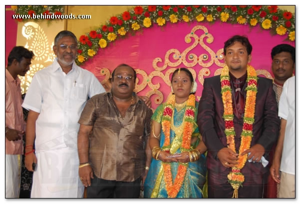 T.P.Gajendran Daughter Reception - Images